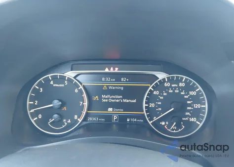 2022 Nissan Altima Sv Fwd из США, поврежденный, VIN 1N4BL4DV9NN409479